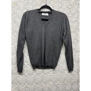 Ballantyne Gray V-Neck Sweater